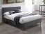 AZURRO -160SZ 160X200 Bed (Bluvel 14 Velvet Grey)