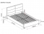 Sierra Velvet V160SZD 160x200 Bett,tap.150 grau