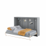 CONCEPT-PRO CP-05 Wandklappbett 120x200 Horizontal Schrankbett 