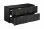 ADEL- BLACK 89-120-B Blat Virsma