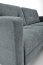 12914- Folding sofa with ottoman (Grey)