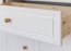 Marone Elite White/pine PLMEL02 Standvitrine 2-türig Weiß/Kiefer