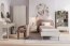 HarmonyHR 08 Bed with Slats and Upholstered Headrest