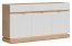 MILTON-ML 03 Kumode,Cremona torro oak/white matt