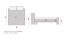 Aspen 160 Bed with wooden frame (Bluvel 28 Velvet Beige)