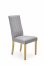 DIEGO 3 Chair honey oak/monolith 85 light grey