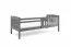 Cubus 1 Bed with mattress 200x90 graphite (Without drawer and mattress)