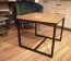 LOFT LORAS C L60X60 Стол Дуб/чёрный