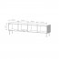 M-T Cashmere E TV cabinet