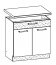Modena TAFLA MD20/D80S1 80 cm Unterschrank