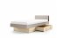 Solerno SA18 L/R Porcini,90x200 Bett mit 1 Schublade