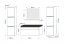 Furnitech Ванная комната LU2-17W-HG21-80U Z UM white/white gloss