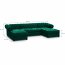 VAL/ z f sp Chesterfield U Ecksofa U-Form