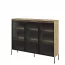 TREND TR-08 Glass-fronted cabinet Oak artisan