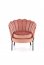 ANGELO Armchair (Pink/black)