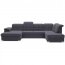 Bergamo U Shape Corner sofa Left (Dark grey fabric Viton 203)