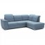 Bergamo L Угловой диван (Синяя ткань ткань Viton 198)