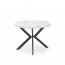 PERONI 100-250 Extendable dining table marble/white