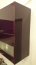 Standard WK2S80 80 cm Laminat Horizontal wall cabinet with 2 glass doors