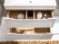 Abura White/Oak Craft 821 Piekaramais vannas istabas skapītis izlietnei