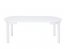 Roleslaw II Round extension table white