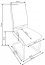 K259 chair grey/white