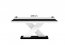 Xenon Table (White/black gloss/Top white gloss)