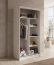 SW-VER 100 cm Schwebetürenschrank,Weiß matt