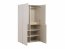 Intle SZF 4D 100 Kleiderschrank,Cashmere/Eiche Cremona
