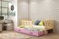 Cubus 2 Bed with two mattresses 190x90 pine