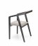 AZUL Chair velvet grey