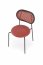K524 Krēsls Tumši sarkans