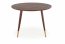 DOMENICO Table Walnut/gold