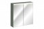 Sombra green 84-80-2D Mirror cabinet 80cm 2 doors with LED lighting
