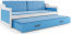 David II 190x80 Twin bed with mattress white