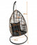 PIATTO Hanging chair with cushions