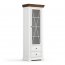 Marone Elite White/tabacco PLMEL01/T Standvitrine Weiß/tabacco