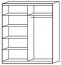Fado 180 Wardrobe (White mat)