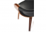 K544 Stuhl,Schwarz/Walnuss