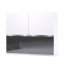 Glossy 02 Bīdāmās durvis 2gb. Balts glancēts/grafīta glancēts
