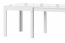 Wenus 160-207-254-300 (3 вставки) Обеденный стол (раздвижной) белый глянец