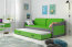 David II 200x90 Twin bed with mattress graphite