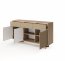 Style-Japandi C Chest with 3 doors,3 drawers and lighting