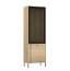 Cross-Line Glass-fronted cabinet
