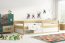 Hugo- Bed with mattress 160x80 Pine