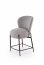 H126 Bāra krēsls Pelēks