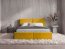 30127,160x200 Bed with bedding container (Mustard)