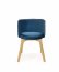 MARINO Krēsls velvet - MONOLITH 77 (dark blue)
