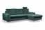 COLLIN Corner sofa (Velluto Jungle green 27)