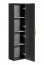 ADEL- BLACK 80-01-B-1D Настенный шкафчик для ванной комнаты